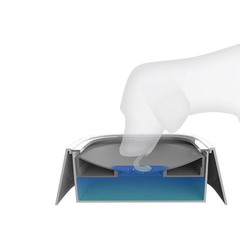 1.5L Pet Anti-Overflow Bowl | Feeder & Dispenser
