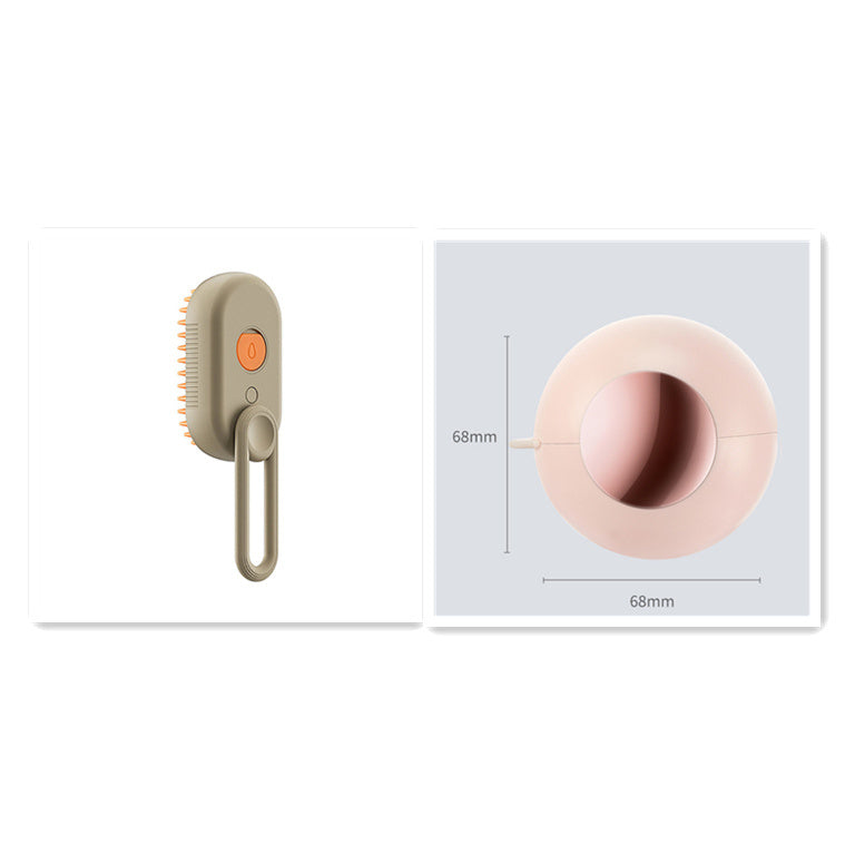 Pet Steam Brush | 3 In 1 Electric Spray