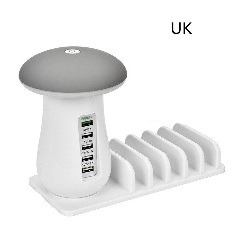 Mushroom Lamp LED - USB Charger