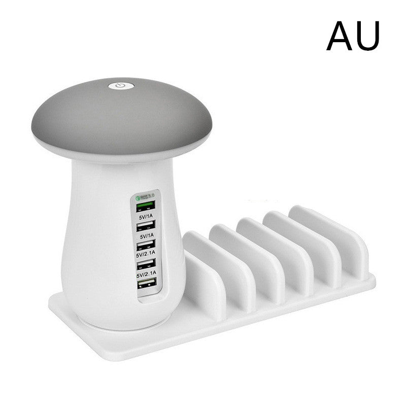 Mushroom Lamp LED - USB Charger