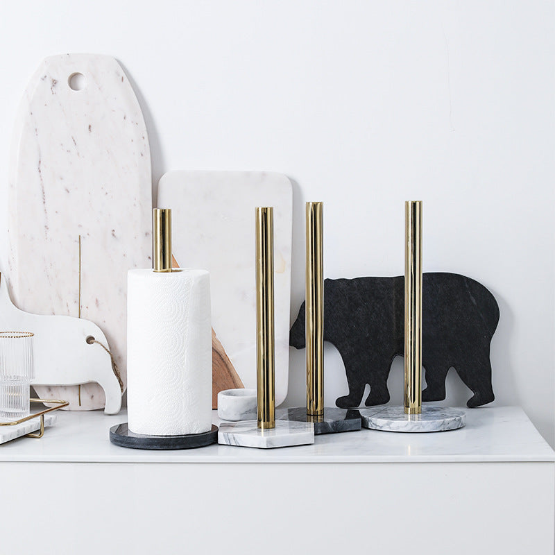 Marble Kitchen Roll Holder