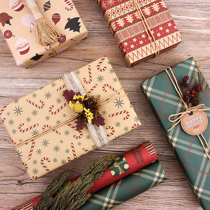 Vintage Christmas, Gift Wrapping Paper