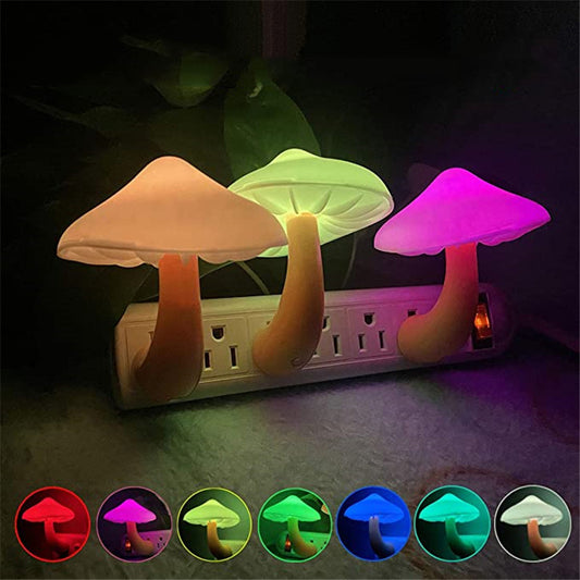 LED Mushroom Socket Lamp