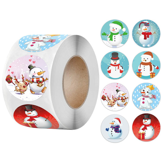 Roll Stickers Christmas Holiday Decoration